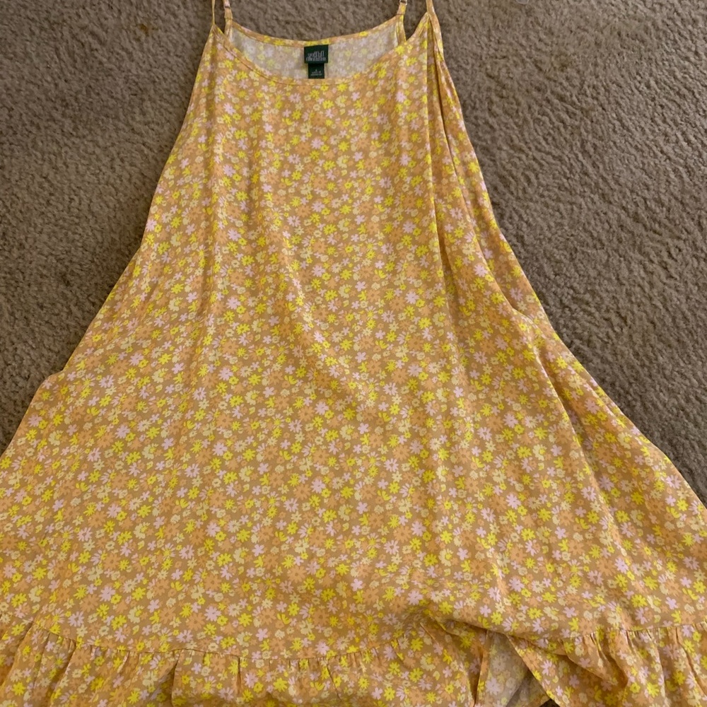 Yellow Floral Dress From Target
